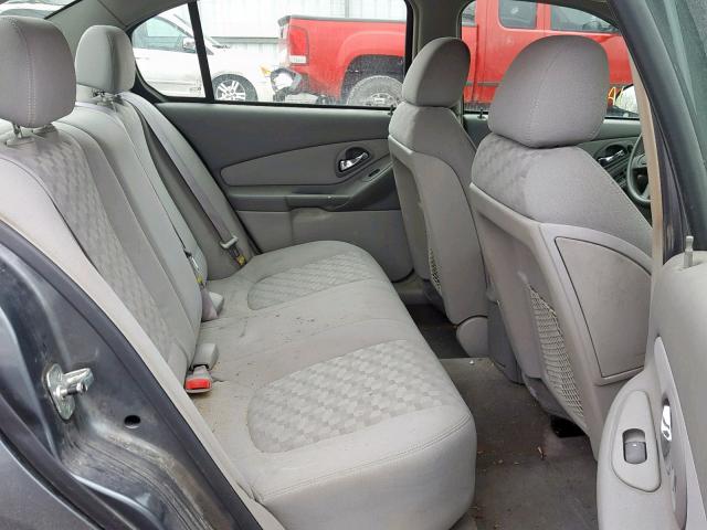 1G1ZT548X5F234705 - 2005 CHEVROLET MALIBU LS Boz foto 6