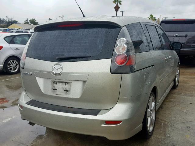 JM1CR29LX70133967 - 2007 MAZDA 5 SILVER photo 4