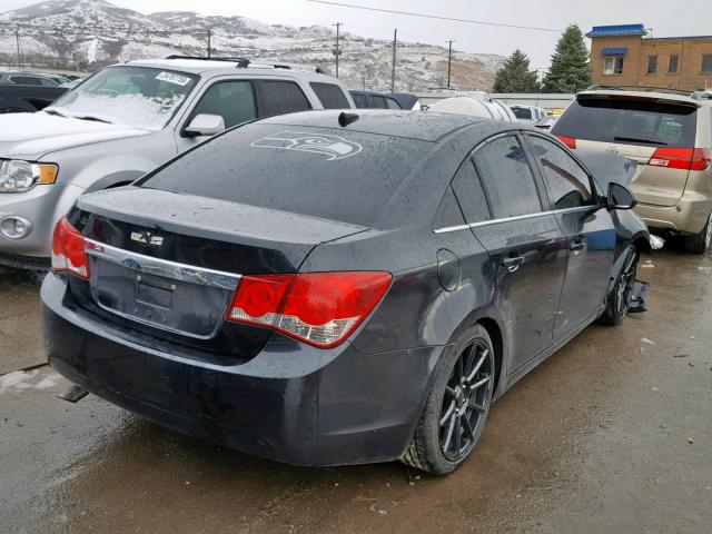 1G1PD5SH6B7267780 - 2011 CHEVROLET CRUZE LS BLACK photo 4