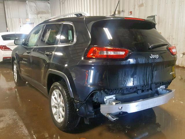 1C4PJLCB6GW274739 - 2016 JEEP CHEROKEE L BLACK photo 3