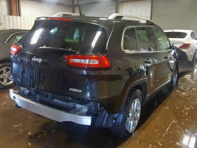 1C4PJLCB6GW274739 - 2016 JEEP CHEROKEE L BLACK photo 4