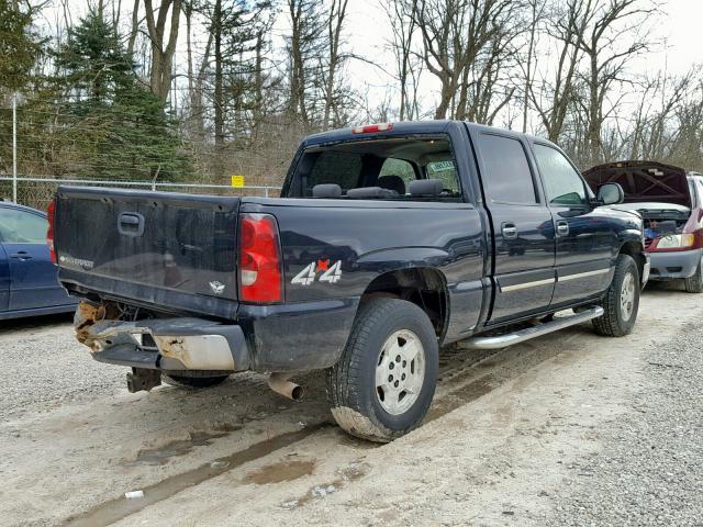 2GCEK13Z961317367 - 2006 CHEVROLET SILVERADO BLACK photo 4