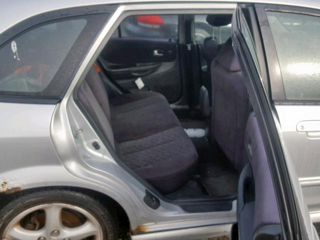 JM1BJ246921507640 - 2002 MAZDA PROTEGE PR GRAY photo 6