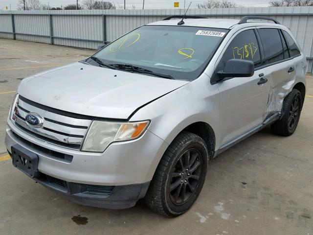 2FMDK3GC3ABB26409 - 2010 FORD EDGE SE SILVER photo 2