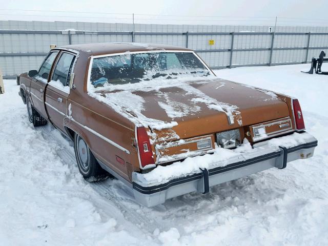 3X69N9M152395 - 1979 OLDSMOBILE NINETY-EIG GOLD photo 3