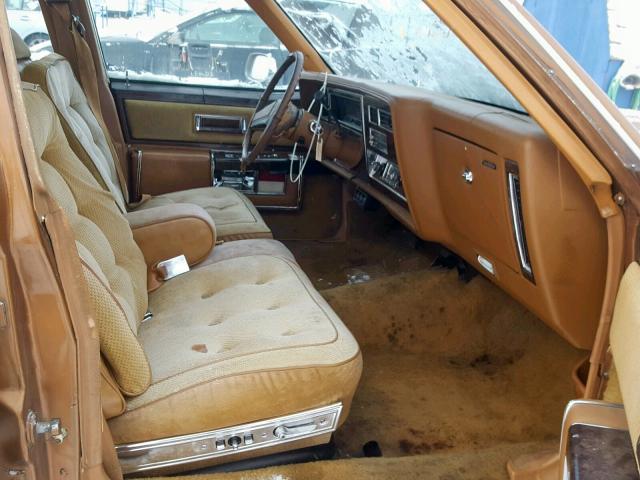 3X69N9M152395 - 1979 OLDSMOBILE NINETY-EIG GOLD photo 5