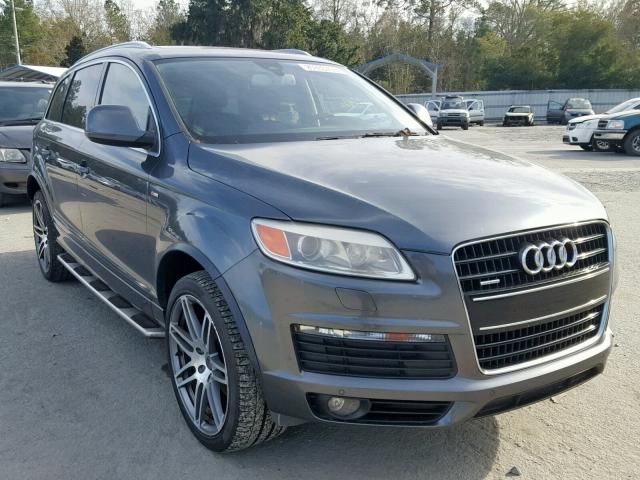 WA1EY74L58D066960 - 2008 AUDI Q7 3.6 QUA GRAY photo 1