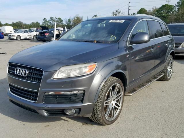 WA1EY74L58D066960 - 2008 AUDI Q7 3.6 QUA GRAY photo 2