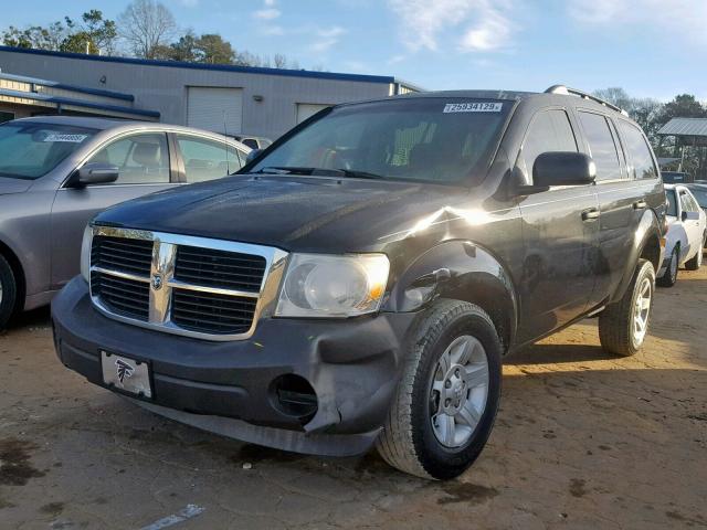 1D8HD38K77F548746 - 2007 DODGE DURANGO SX BLACK photo 2