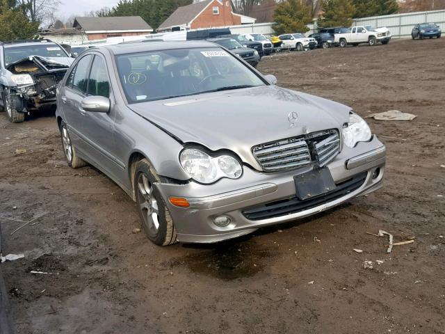 WDBRF92H47F892949 - 2007 MERCEDES-BENZ C 280 4MAT GRAY photo 1