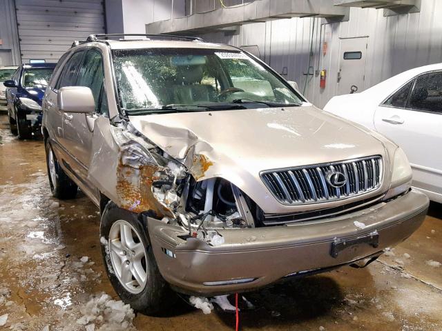 JTJHF10U420274635 - 2002 LEXUS RX 300 GOLD photo 1