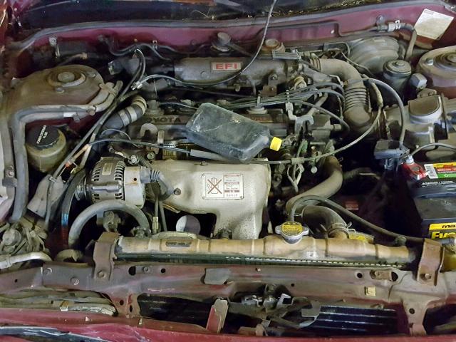 4T1SV21E3MU330080 - 1991 TOYOTA CAMRY DLX 红色 照片 7