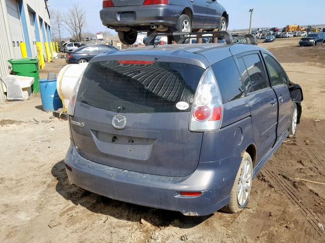 JM1CR193270137926 - 2007 MAZDA 5 GRAY photo 4