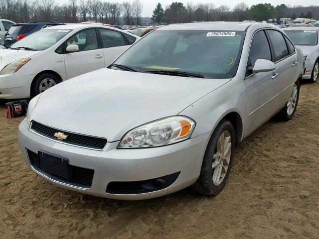 2G1WC5E38E1125513 - 2014 CHEVROLET IMPALA LIM SILVER photo 2