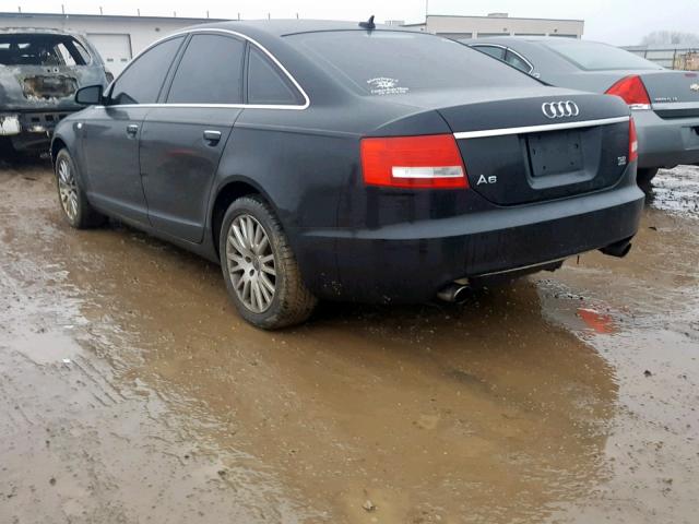 WAUDH74F17N116903 - 2007 AUDI A6 3.2 QUA BLACK photo 3