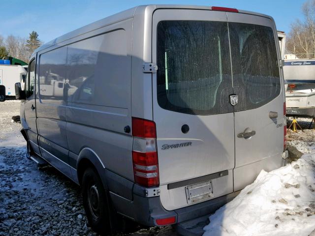 WD0PE745685252176 - 2008 DODGE SPRINTER 2 SILVER photo 3