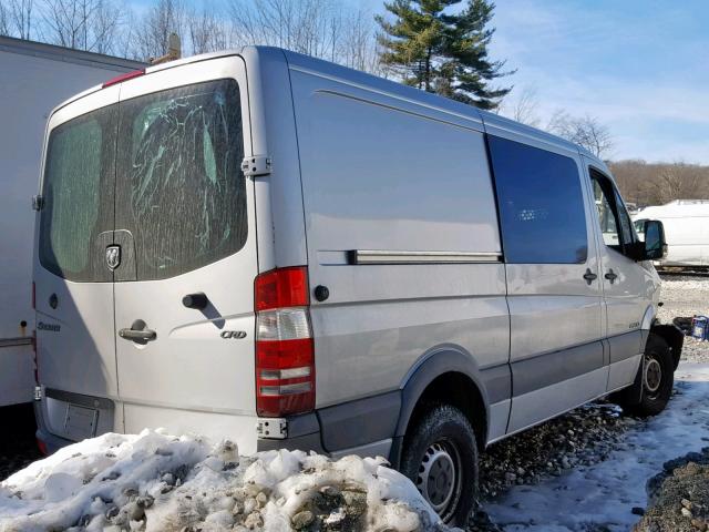 WD0PE745685252176 - 2008 DODGE SPRINTER 2 SILVER photo 4