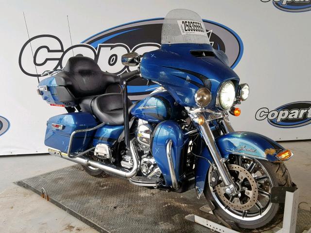 1HD1KEL11EB614923 - 2014 HARLEY-DAVIDSON FLHTK ELEC BLUE photo 1