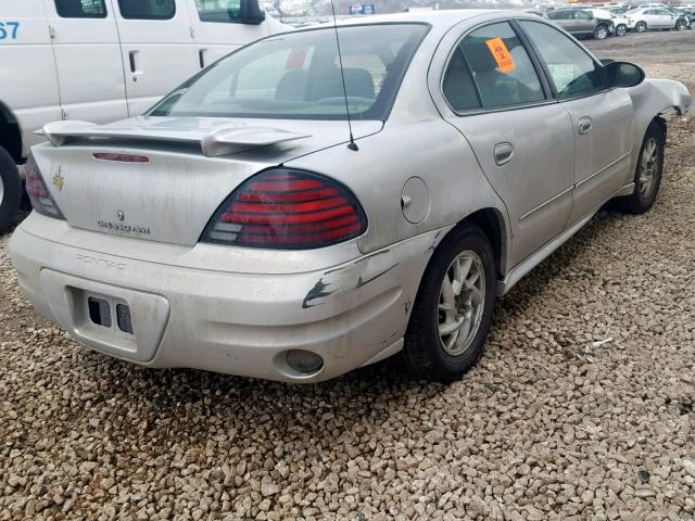 1G2NF52E84M504468 - 2004 PONTIAC GRAND AM S SILVER photo 4