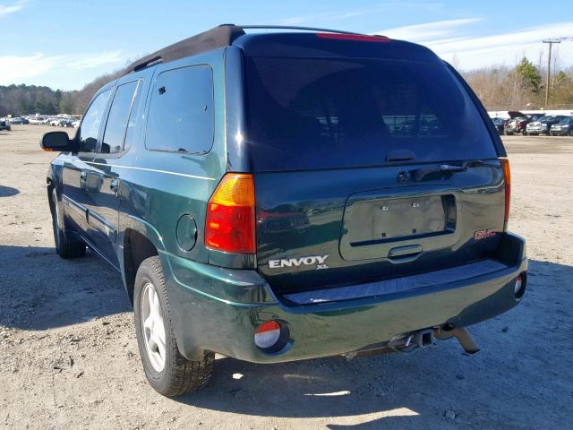 1GKET16S326100402 - 2002 GMC ENVOY XL GREEN photo 3