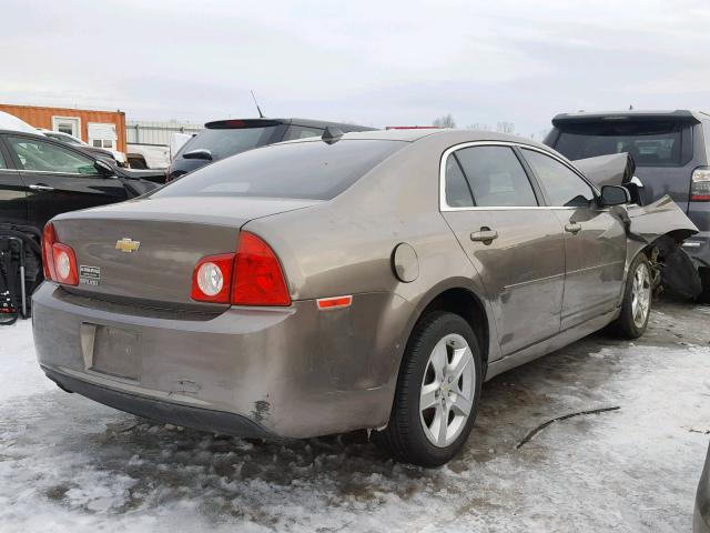 1G1ZB5E05CF217755 - 2012 CHEVROLET MALIBU LS GRAY photo 4