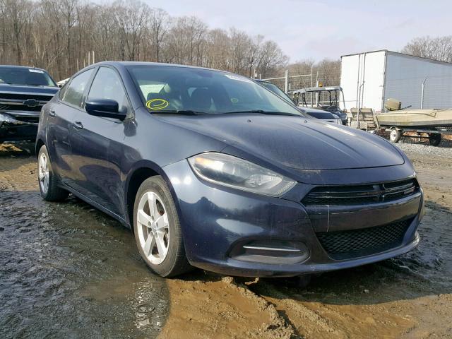 1C3CDFBB3FD251880 - 2015 DODGE DART SXT BLUE photo 1