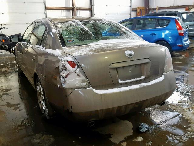 1N4BL11D35C345509 - 2005 NISSAN ALTIMA SE SILVER photo 3