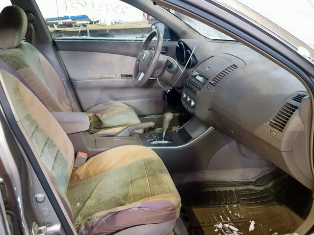 1N4BL11D35C345509 - 2005 NISSAN ALTIMA SE SILVER photo 5