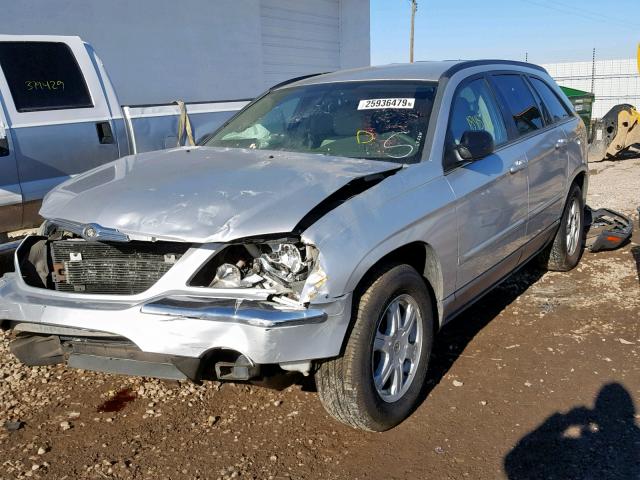 2C8GM68464R500784 - 2004 CHRYSLER PACIFICA SILVER photo 2