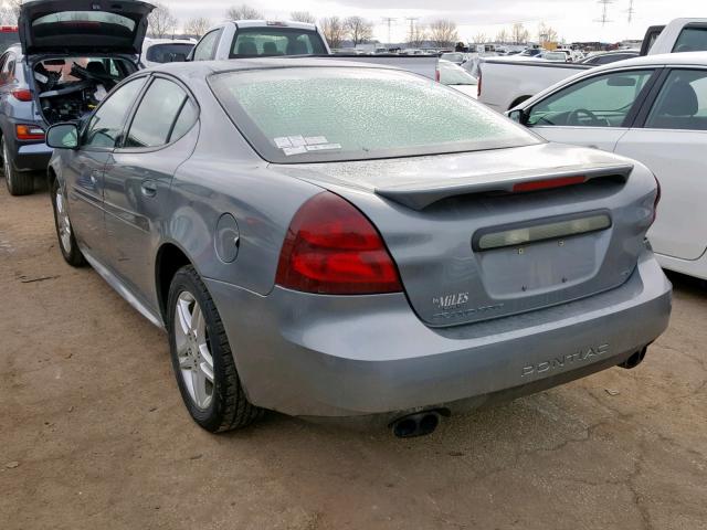 2G2WR554071186036 - 2007 PONTIAC GRAND PRIX CHARCOAL photo 3