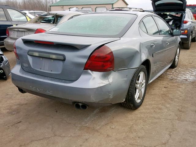 2G2WR554071186036 - 2007 PONTIAC GRAND PRIX CHARCOAL photo 4