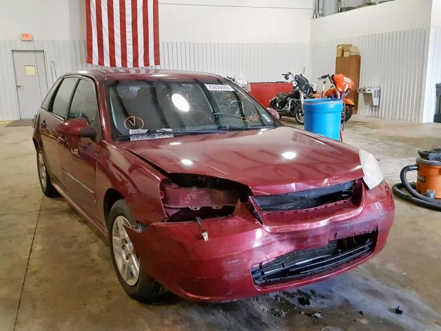 1G1ZT61836F213514 - 2006 CHEVROLET MALIBU MAX MAROON photo 1