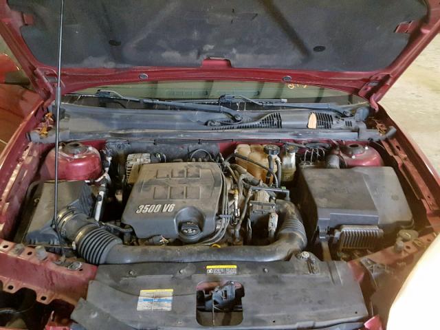 1G1ZT61836F213514 - 2006 CHEVROLET MALIBU MAX MAROON photo 7