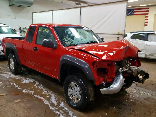 1GCDT196968225646 - 2006 CHEVROLET COLORADO RED photo 1