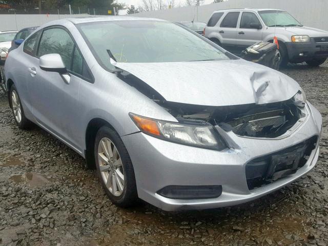 2HGFG3B16CH520007 - 2012 HONDA CIVIC EXL SILVER photo 1