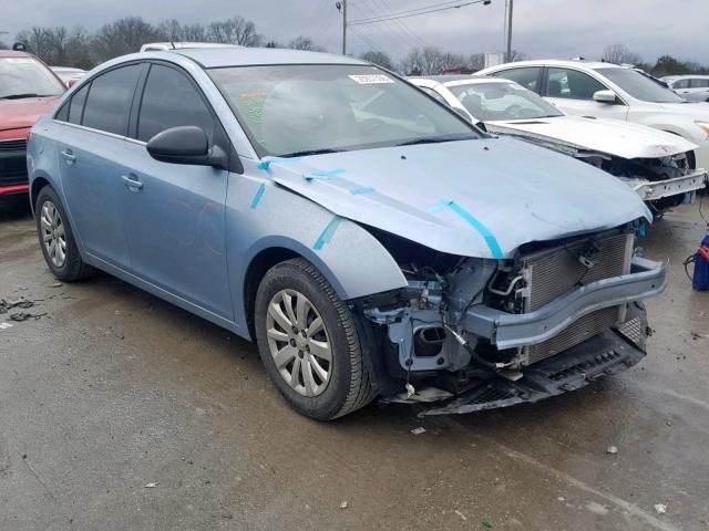 1G1PD5SH0B7244513 - 2011 CHEVROLET CRUZE LS BLUE photo 1