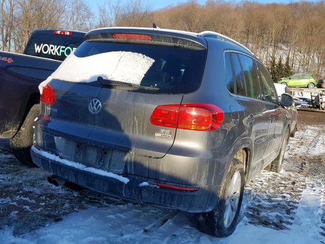 WVGSV7AX5HK032615 - 2017 VOLKSWAGEN TIGUAN WOL GRAY photo 4