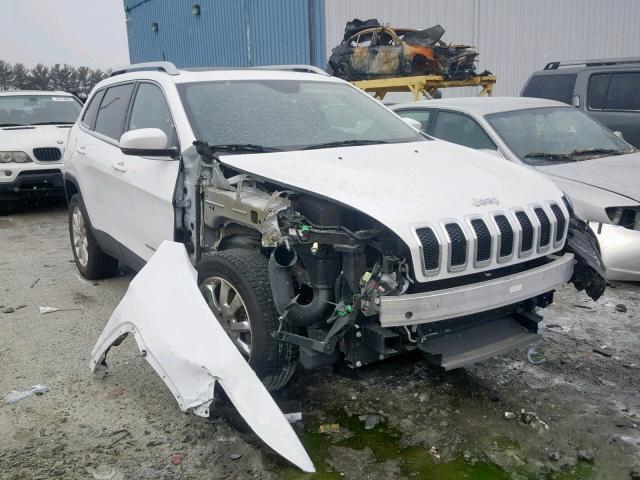 1C4PJMDS6EW281479 - 2014 JEEP CHEROKEE L WHITE photo 1