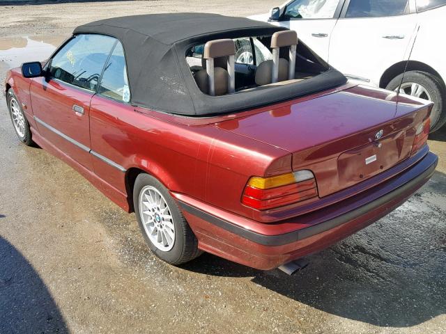 WBABK8329TET91734 - 1996 BMW 328 IC AUT RED photo 3