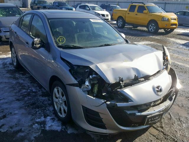 JM1BL1SG0A1233968 - 2010 MAZDA 3 I SILVER photo 1