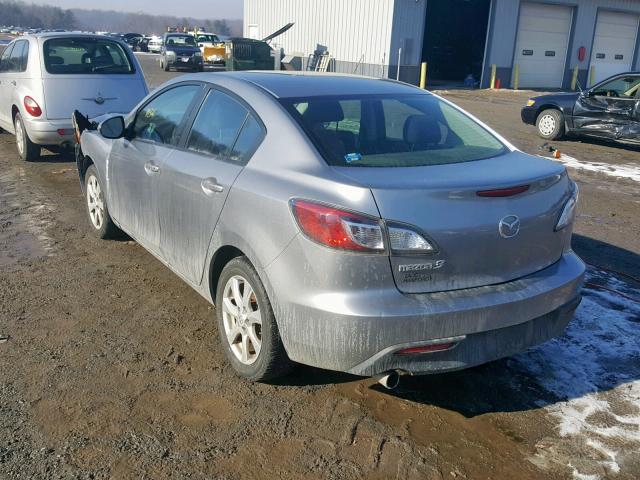 JM1BL1SG0A1233968 - 2010 MAZDA 3 I SILVER photo 3