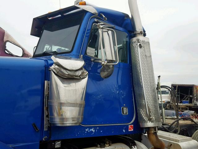 1XPFDB0X2YN511049 - 2000 PETERBILT 378 BLUE photo 9