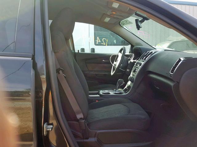 1GKER13D49J120170 - 2009 GMC ACADIA SLE BLACK photo 5