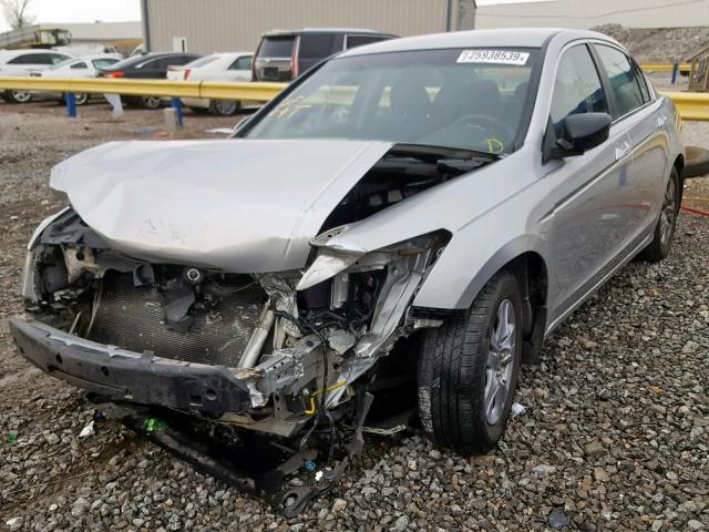 1HGCP2F41CA183536 - 2012 HONDA ACCORD LXP SILVER photo 2