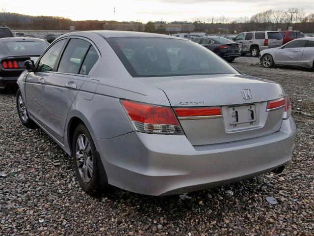 1HGCP2F41CA183536 - 2012 HONDA ACCORD LXP SILVER photo 3