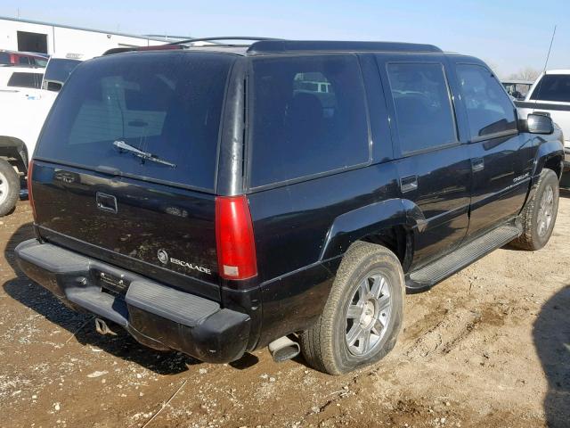 1GYEK13R4XR403088 - 1999 CADILLAC ESCALADE BLACK photo 4