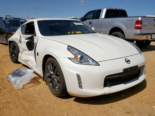 JN1AZ4EH5FM441837 - 2015 NISSAN 370Z BASE WHITE photo 1