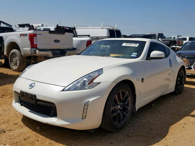 JN1AZ4EH5FM441837 - 2015 NISSAN 370Z BASE WHITE photo 2