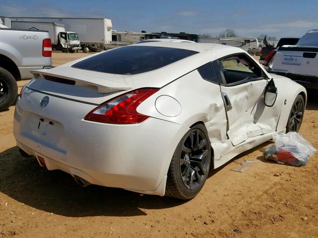 JN1AZ4EH5FM441837 - 2015 NISSAN 370Z BASE WHITE photo 4