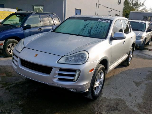 WP1AB29P48LA43243 - 2008 PORSCHE CAYENNE S SILVER photo 2